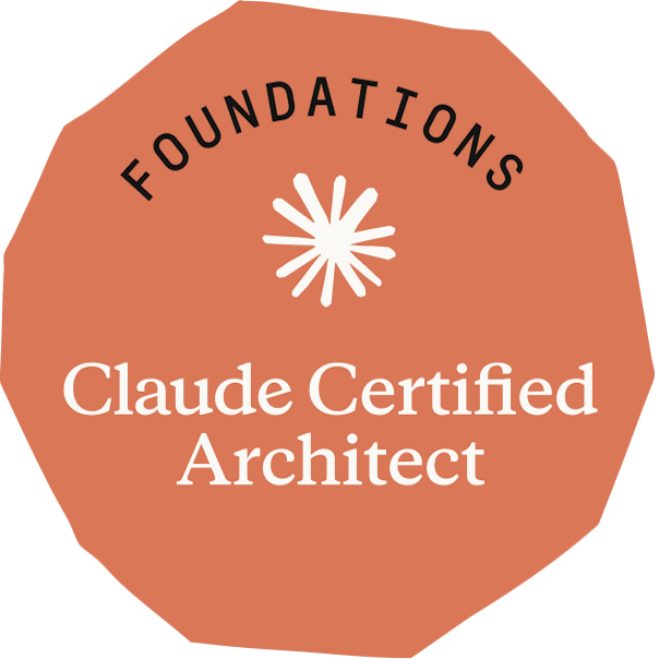Claude Certified Architect badge